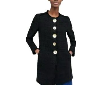 Zara woman,Elegant Black Coat